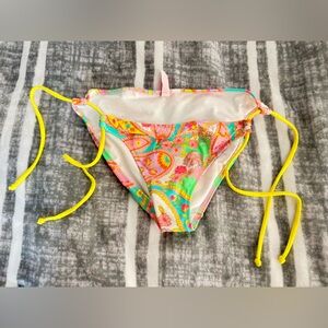 Victoria's Secret  Bikini Bottom - Pink and Yellow